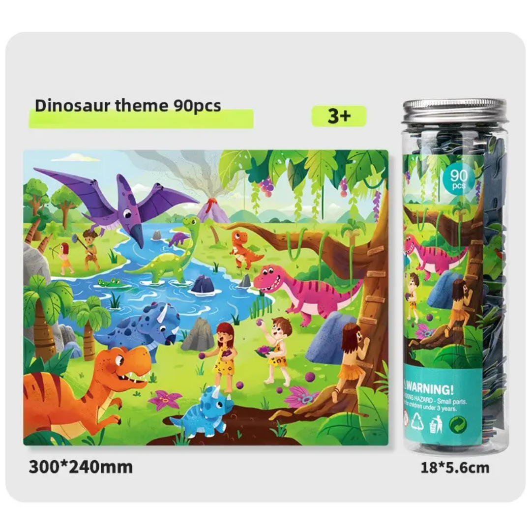 Jigsaw Puzzle Jar 90 Pcs