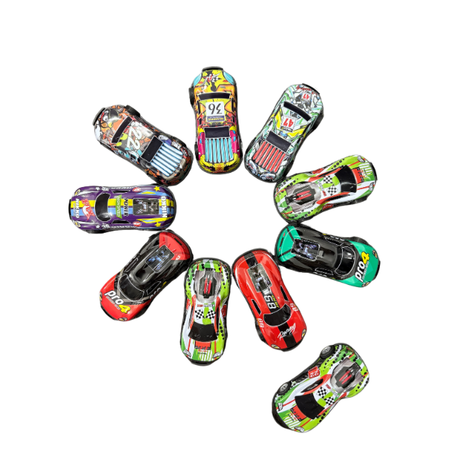 Pull Back Mini Cartoon Car - Single Piece