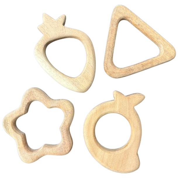Neem Wood Teethers - Single Piece