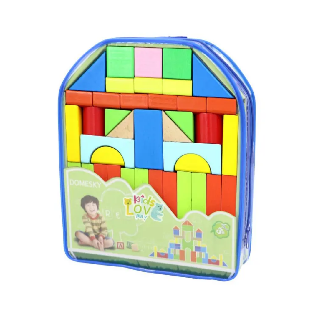 Wooden Building Blocks - Backpack
