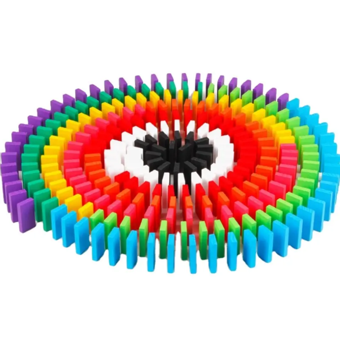 wooden domino 100 pcs