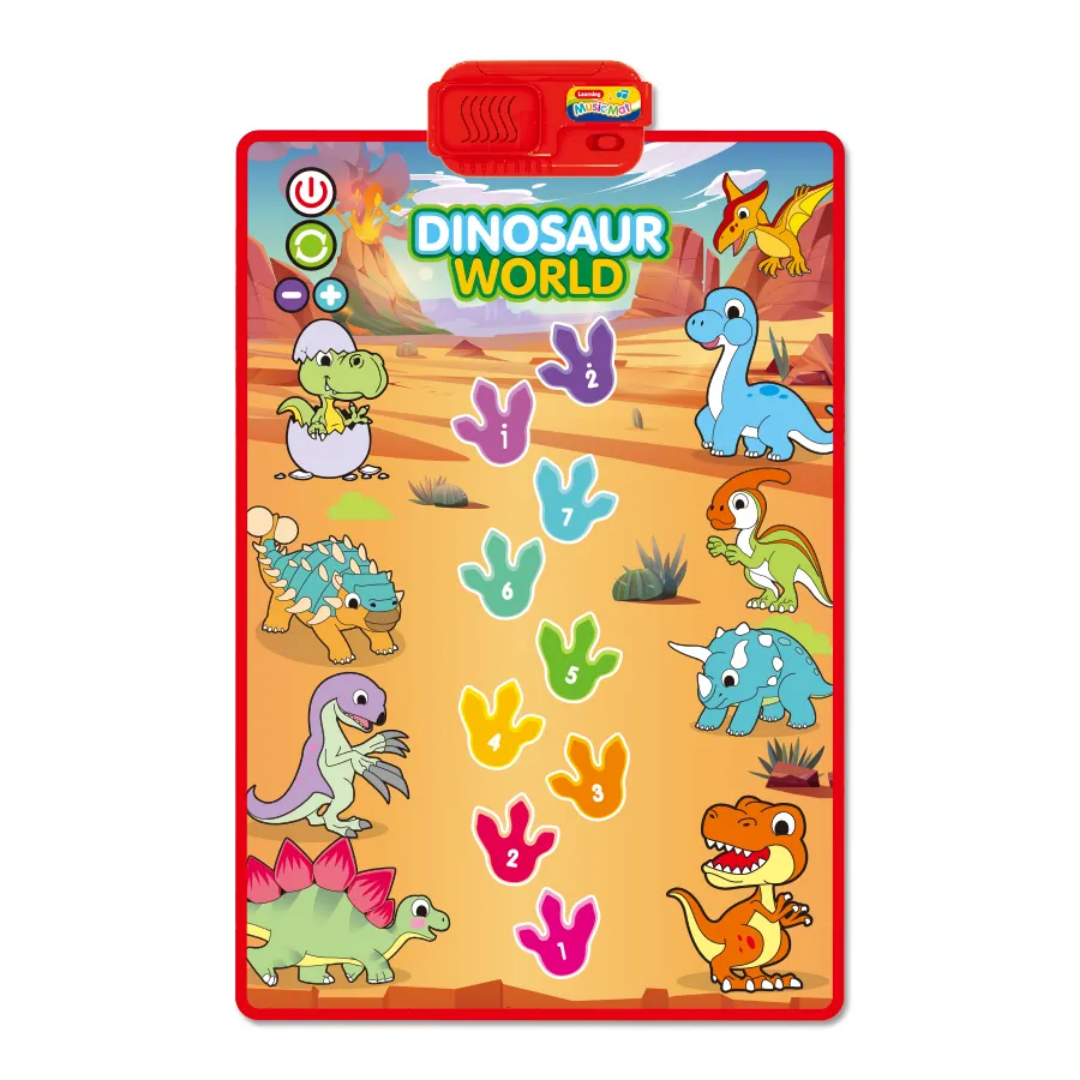 Baby Toddler Music Mat – Dinosaur Theme | 10+ Fun Interactive Musical Play Gym for Ages 0-3 - Image 6