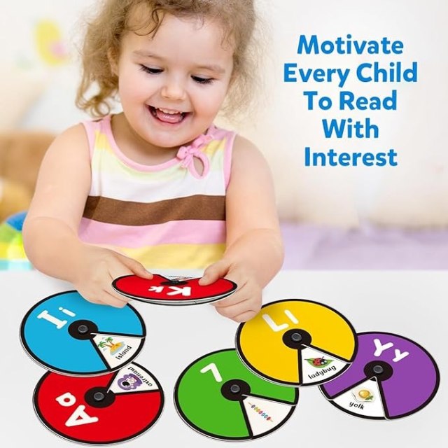 Number Alphabet Spinner Toy - Image 2