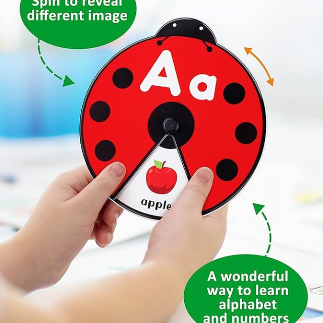 Number Alphabet Spinner Toy - Image 4