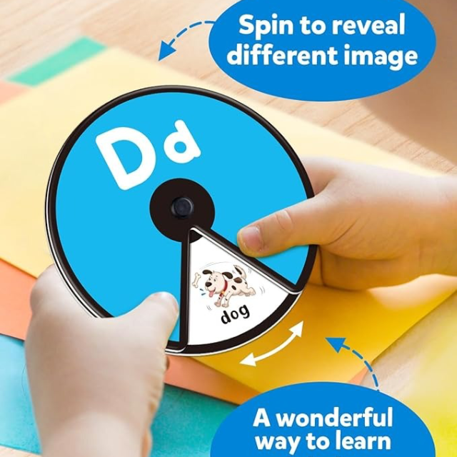 Number Alphabet Spinner Toy - Image 5