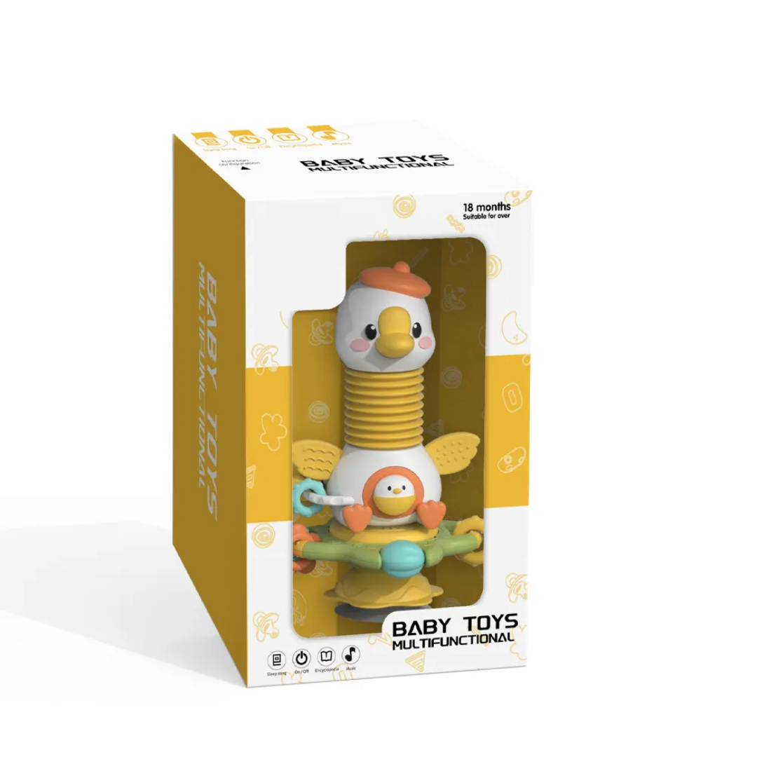 Goosey Giggles rattle plus music Toy