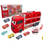 Cars Launching Truck with long Racing Track - 2 cars included - Image 3