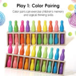 2 in 1 Bowling cum Right Right Touch Match Making - Wooden - Image 2