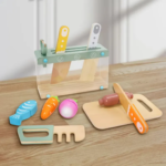My Little Kitchen Accessories- Fully Wooden Pretend Play - Image 4