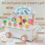 Ice Cream Truck Combination - Finest Wooden Pretend Play - Image 2