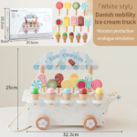 Ice Cream Truck Combination - Finest Wooden Pretend Play