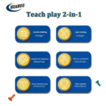 Creative Puzzle Box – Building Blocks Assembled – Unicorn Theme With Battery Operated Screw Driver Pretend Play - Image 4