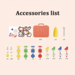 Creative Puzzle Box – Building Blocks Assembled – Unicorn Theme With Battery Operated Screw Driver Pretend Play - Image 2