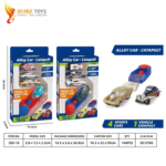 Alloy Cars with Catapult - Single pack of 4 Cars and 1 Catapult