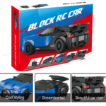 Block Remote Control Blue Car - 181 pcs - Remote operated