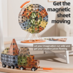 Magic Magnetic Blocks - 28 pcs Construction Game - Image 3