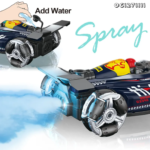 Drift High Speed Stunt Car with Lights - Remote and Hand Sensor operated - Image 3
