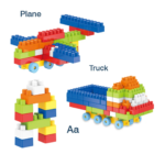 Building Blocks Lego Table with 100 pcs - Image 4