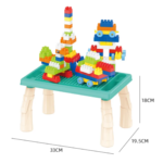 Building Blocks Lego Table with 100 pcs - Image 2