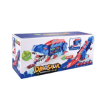 Dinosaur Deformation Car - with Storage and Race Track
