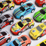 Cars Truck Theme Gift Pack with Tracks and Parking Space - Pack of 48 Cars - Image 4