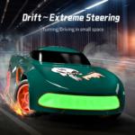 Mini Remote Control High Speed Drift Car - with Traffic Cones and Changeable Tires - Image 4