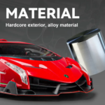 Scale 1:24 Pullback Power Die-cast Car with Doors Openable - Horn, Sound and Lights CZ147D - Image 6