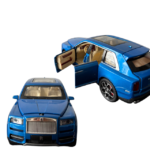 Scale 1:24 Pullback Power Die-cast Car with Doors Openable - Horn, Sound and Lights with Smoke Effect