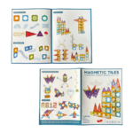 Magnetic Tiles Rolling Ball Building Blocks - 75 pcs - Image 4