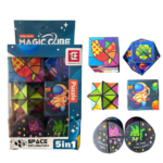 5 in 1 Magic Cube - Space Theme