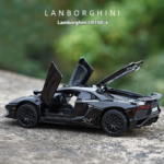 Scale 1:32 Pullback Die-cast Car with Doors Openable - Horn, Sound and Lights with Smoke Effect - Image 2