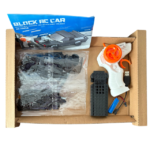 DIY Building Block Remote Control Black Car - 249 pcs - Remote operated - Image 3